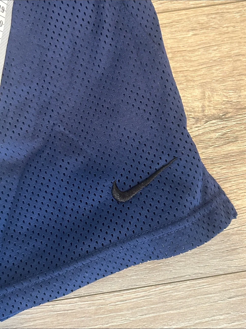 Nike Men's Dark Navy Blue Mesh Athletic Shorts Size Large